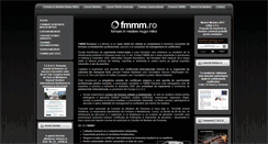 Desktop Screenshot of fmmm.ro